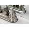 Kingston Brass KB3607BL 4" Centerset Bathroom Faucet, Brushed Nickel/Polished Chrome KB3607BL - alternate 4